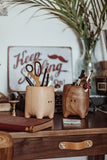 Luxury Wood Storage Box & Pen Holder