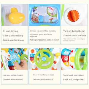 Yy Children's Steering Wheel Toy