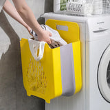 Wall-Mounted Folding Laundry Basket