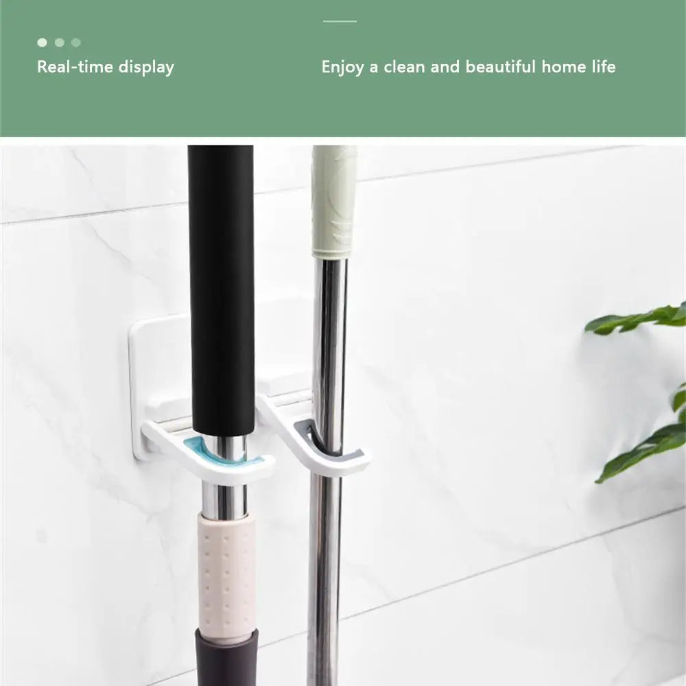 Self-Adhesive Broom Mop Holder