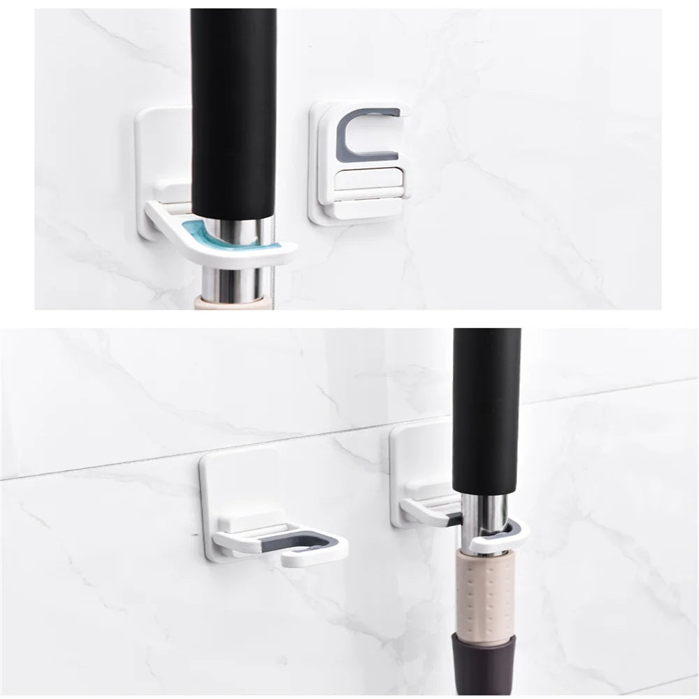 Self-Adhesive Broom Mop Holder