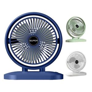 USB Rechargeable Table Fan – Portable & Quiet