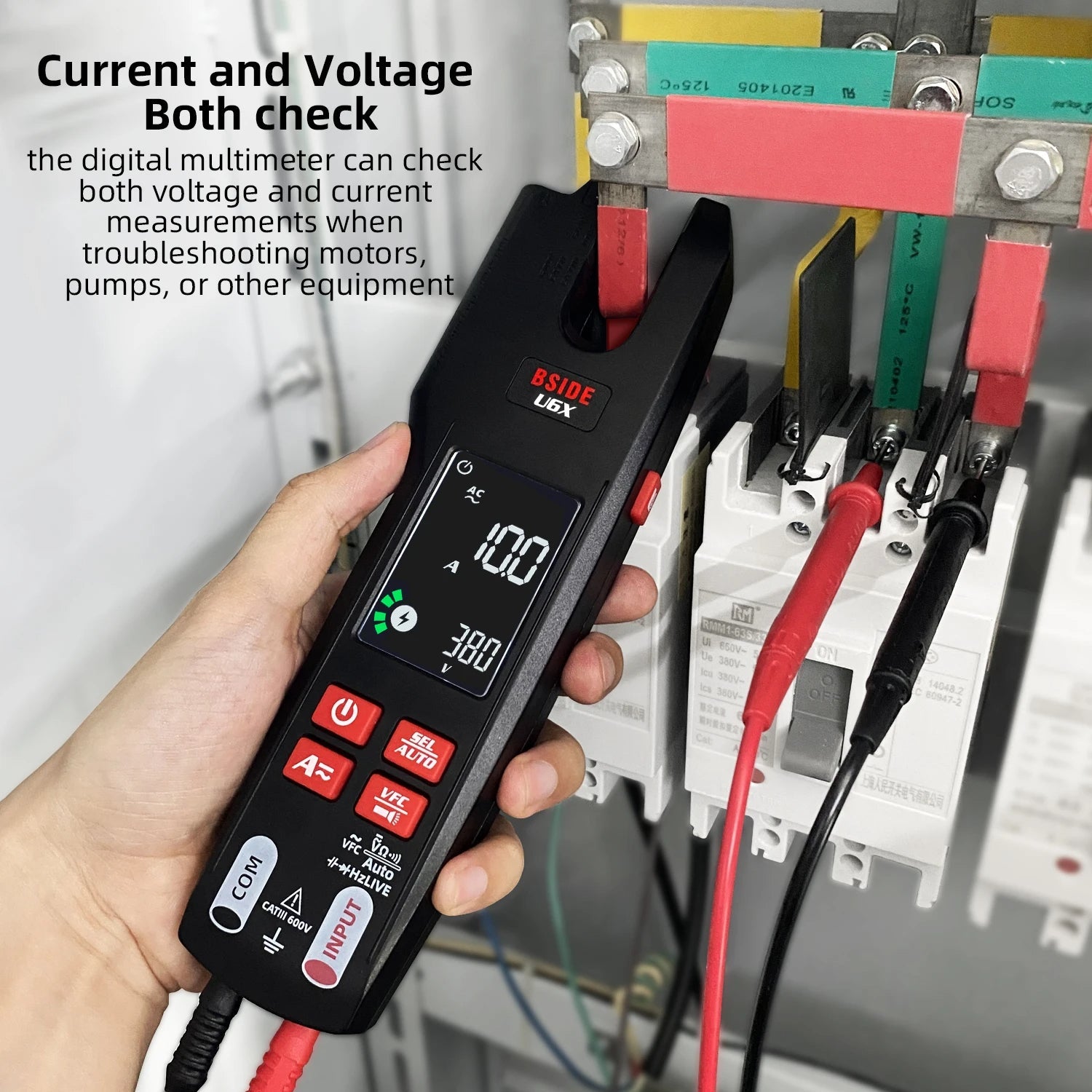 BSIDE U6X U-Shape Clamp Meter