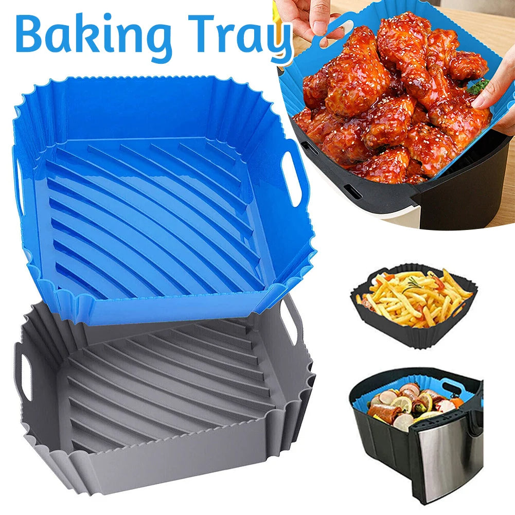 Silicone Non-Stick Air Fryer Tray