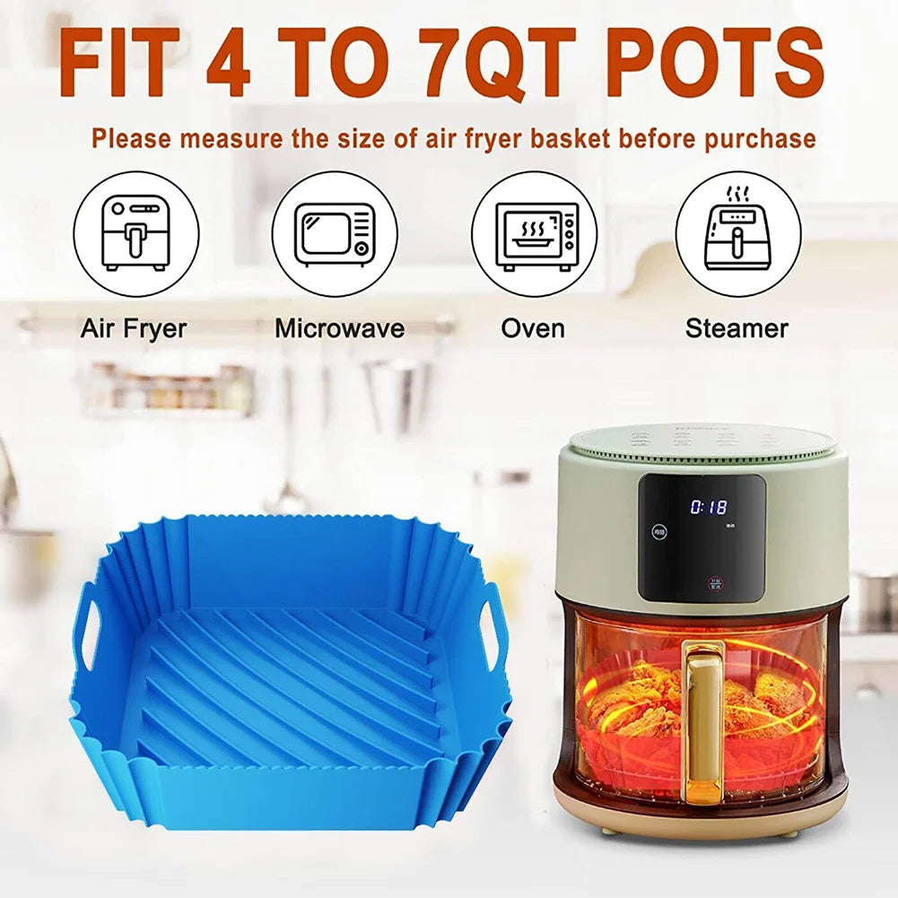 Silicone Non-Stick Air Fryer Tray