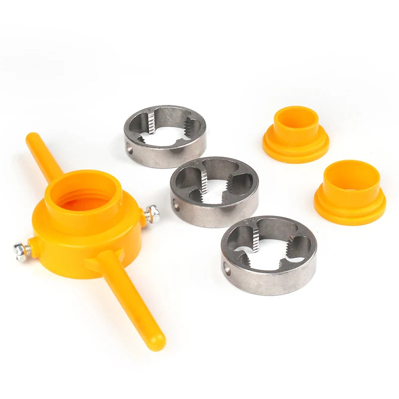 6-Piece Water Pipe Threading Set