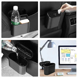 Leak-Proof Car Trash Can with Lid