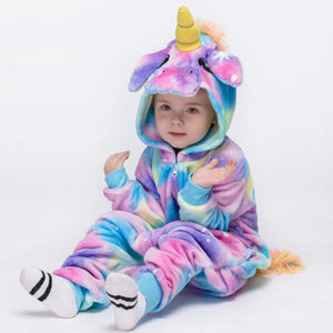 Magical Unicorn Kigurumi Pajamas for Kids