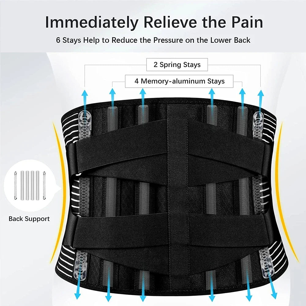 Advanced Lumbar Support Back Brace