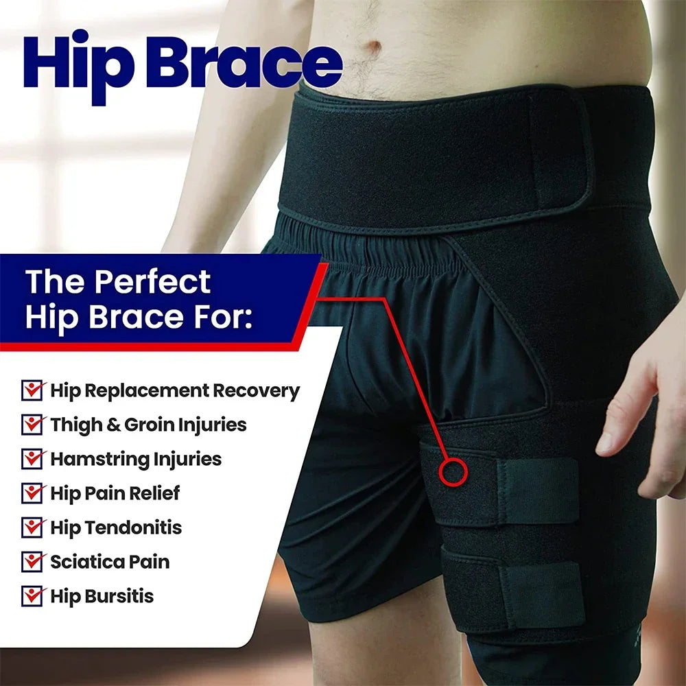 Adjustable Hip Brace Compression Sleeve