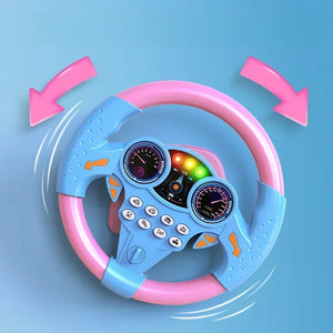 Infant Shining Steering Wheel Toy