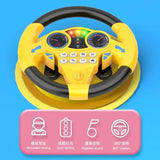 Infant Shining Steering Wheel Toy