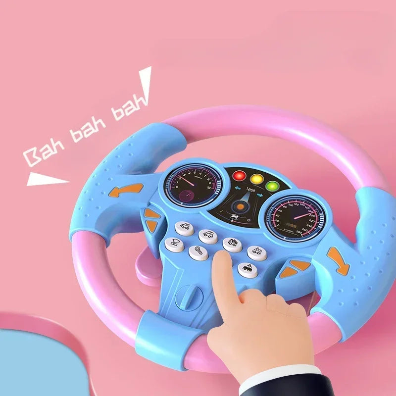 Infant Shining Steering Wheel Toy