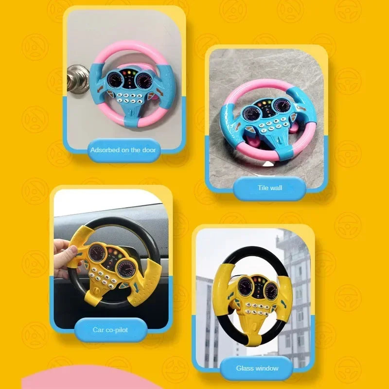 Infant Shining Steering Wheel Toy