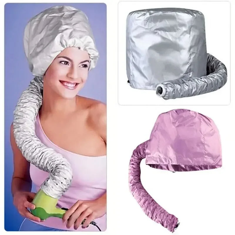 Adjustable Soft Hair Drying Cap Bonnet Hood