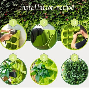 Vertical Wall Hanging Planter Set