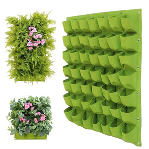 Vertical Multi-Pocket Grow Bags