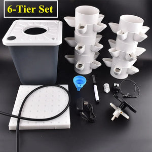 5-Hole Vertical Hydroponic Planter