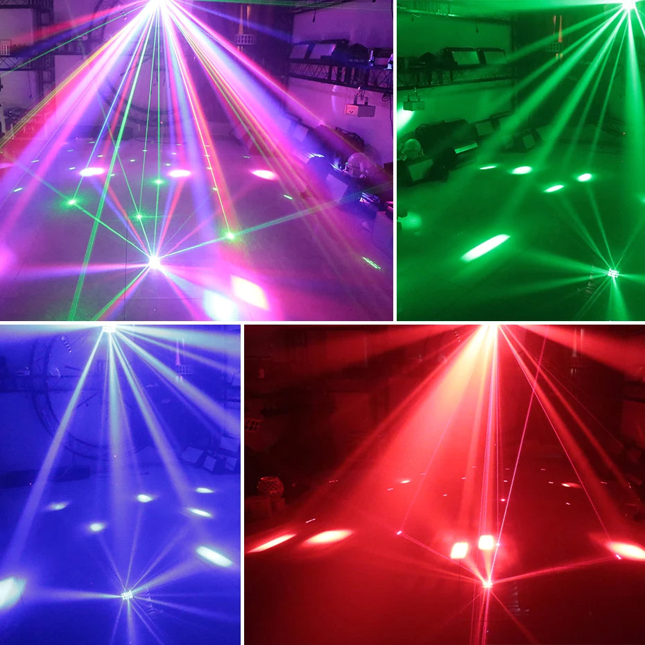 ALIEN RGBW DMX LED Laser Strobe Light