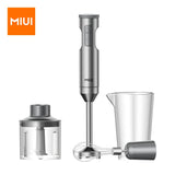 MIUI 1000W 4-in-1 Hand Blender with Beaker & Processor