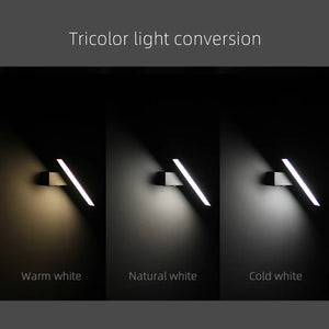 Aisilan Nordic 7W LED Wall Lamp with 3-CCT Touch Switch