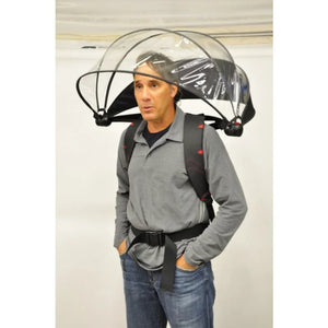 Hands-Free Helmet Umbrella