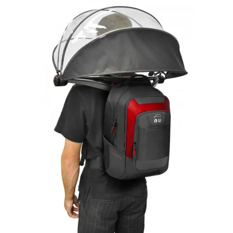 Hands-Free Helmet Umbrella