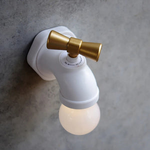 Faucet Shape Rechargeable LED Wall Light