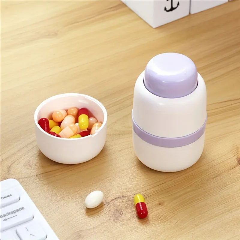 Portable Pill Cutter & Storage Box