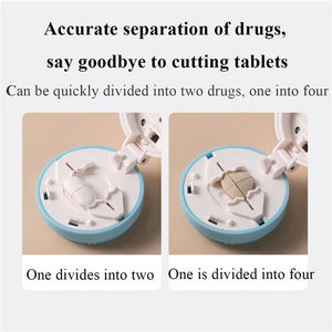 Portable Pill Cutter & Storage Box