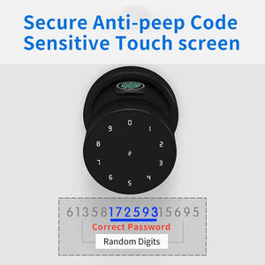 Smart Anti-Peep Fingerprint Door Lock