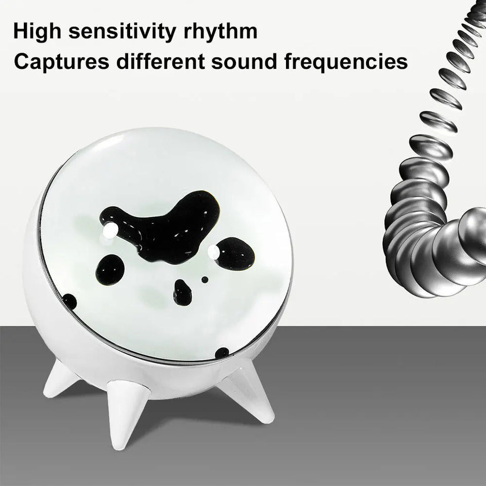 Magnetic Fluid Music Rhythm Lamp