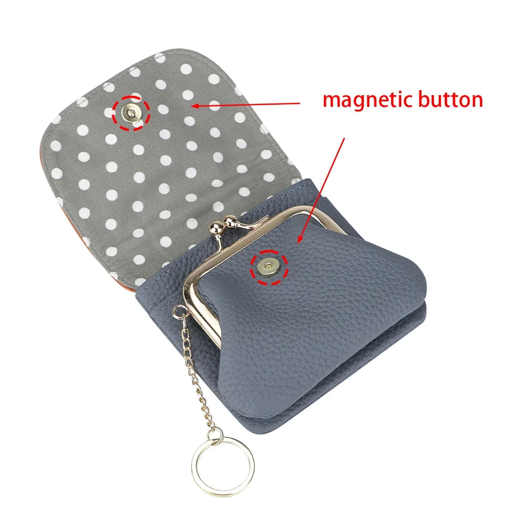 Royal Bagger RFID Color Block Mini Coin Purse