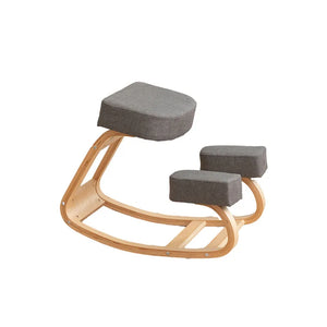 Ergonomic Wooden Yoga Chair