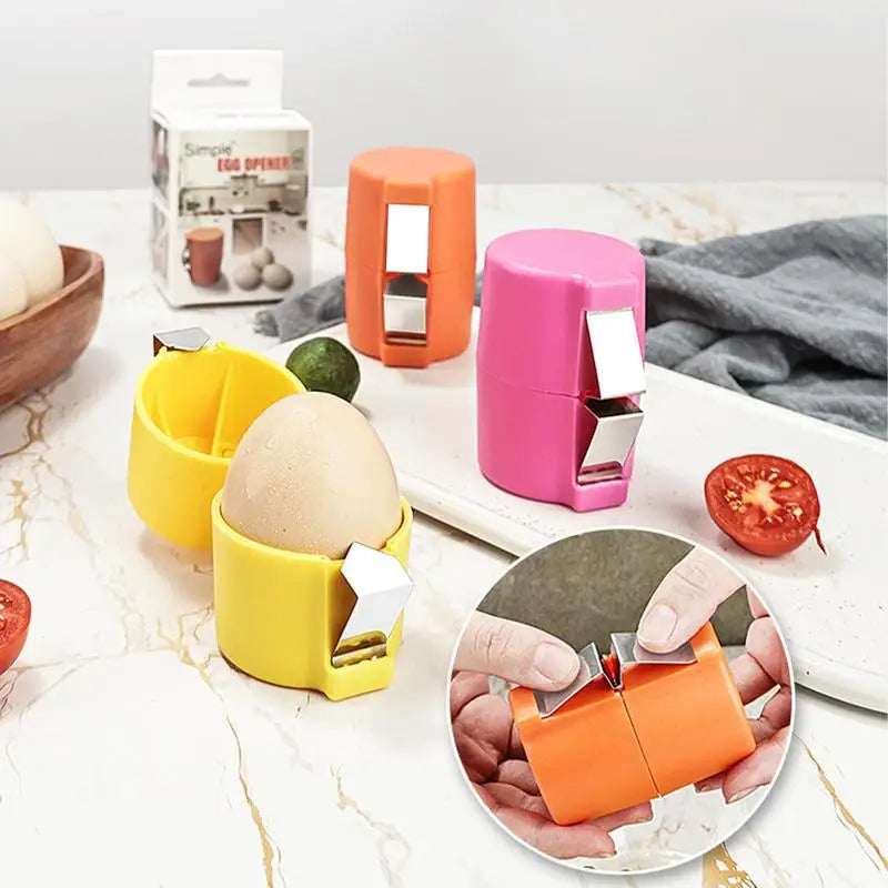 Portable Egg Opener & Cracker