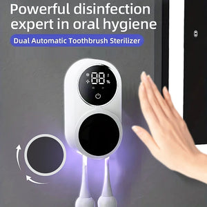 UV Smart Toothbrush Sterilizer with Infrared Sensor