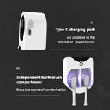 UV Smart Toothbrush Sterilizer with Infrared Sensor