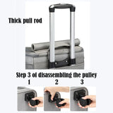 Luxury Foldable Pet Trolley Case