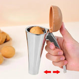 Zinc Alloy Nutcracker with Ergonomic Handle