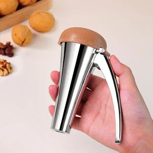 Zinc Alloy Nutcracker with Ergonomic Handle