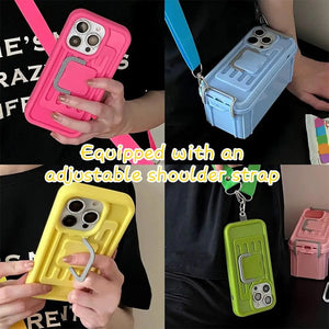 Creative Crossbody Phone Storage Box for iPhone 12/13/14/15