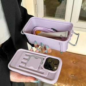 Creative Crossbody Phone Storage Box for iPhone 12/13/14/15