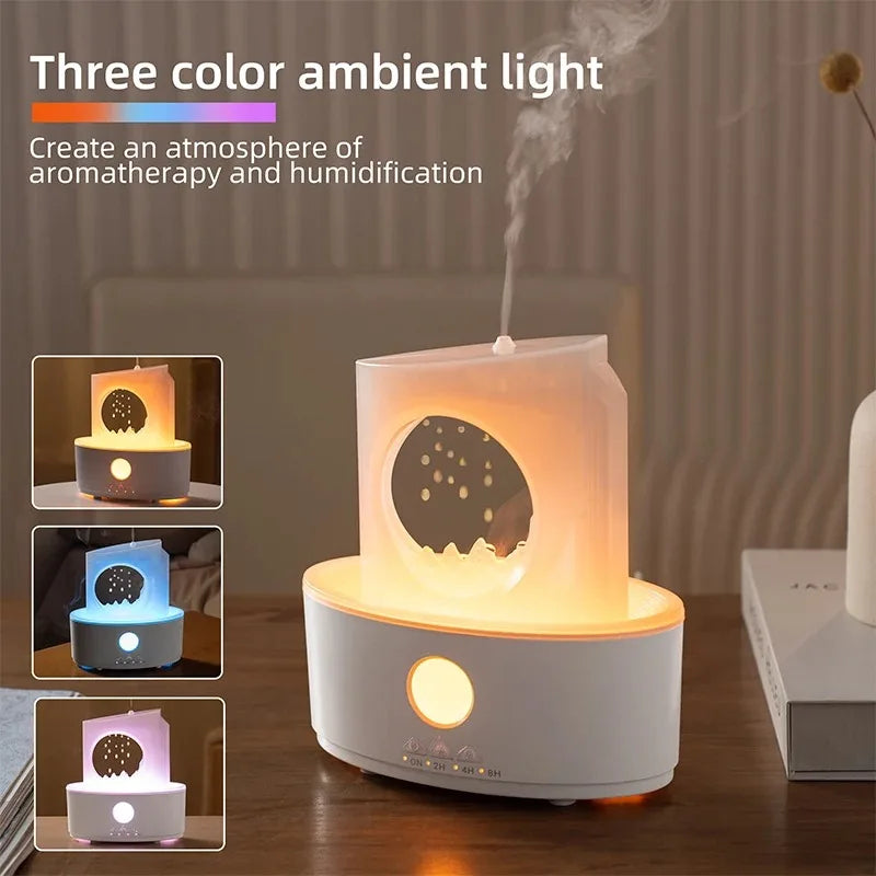 300ml Rain Clouds Aroma Diffuser & Humidifier