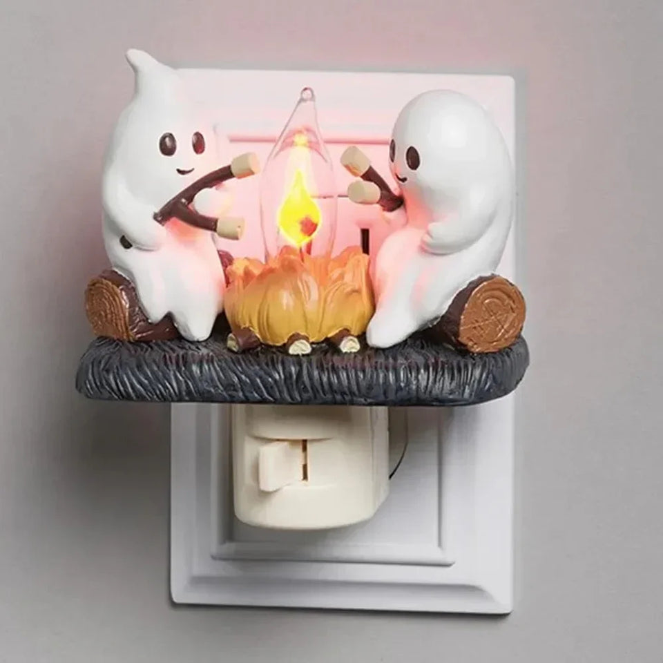 Ghost Campfire Nightlight