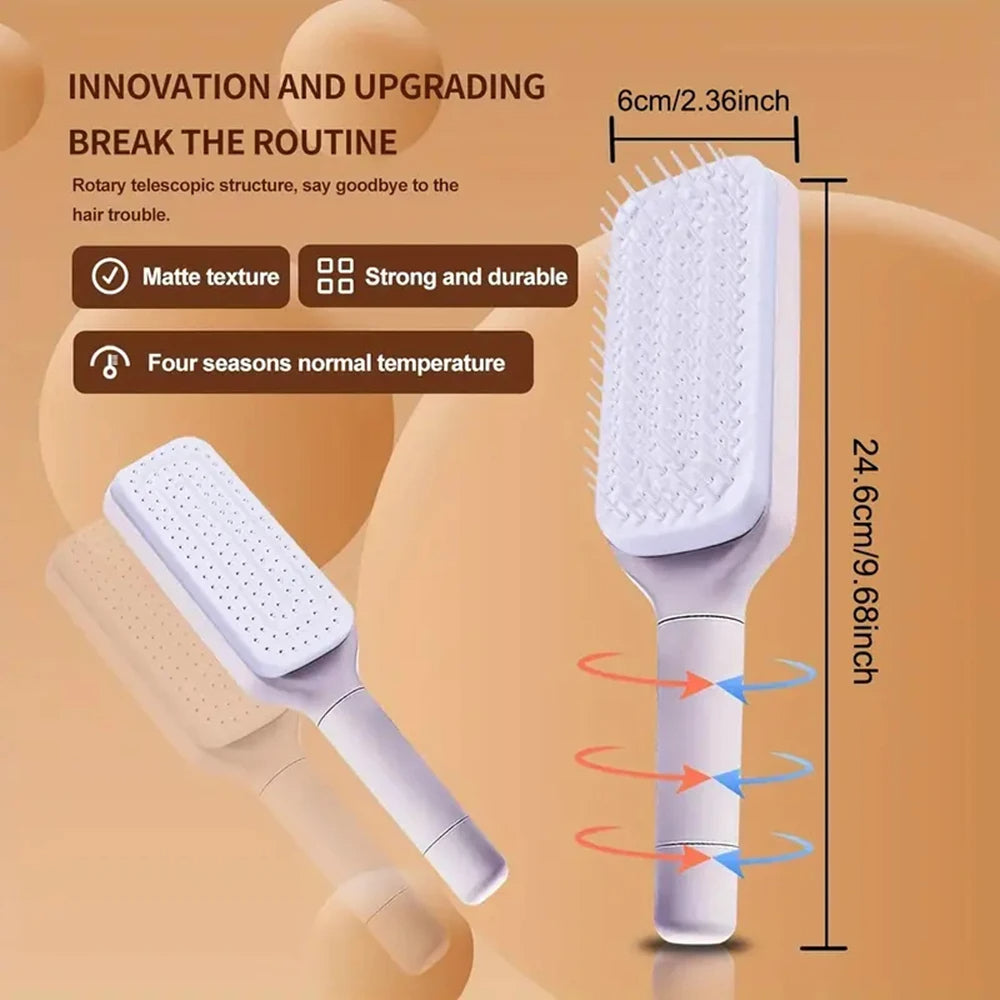 Self-Cleaning Massage Air-bag Hair Comb