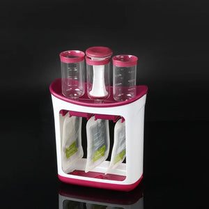 PANGDUBE Baby Food Squeeze Station with Pouches