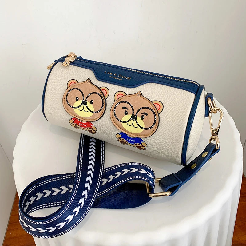 Cute Bear Pattern Crossbody Bag by BeiBaoBao