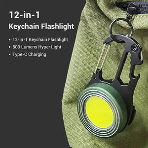 Ultra-Compact COB Keychain Work Light