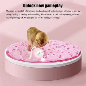 Smart Interactive Cat Toy with LED