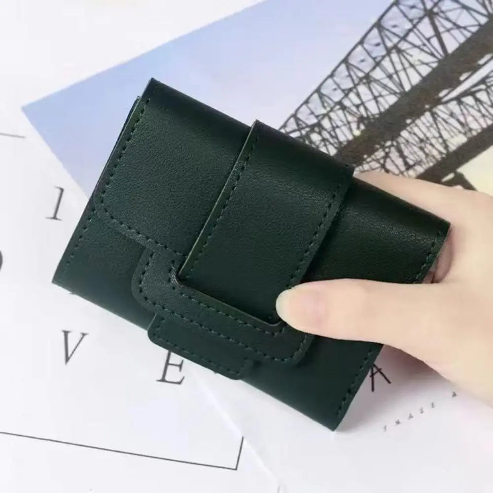 Korean Chic Solid Color Wallet